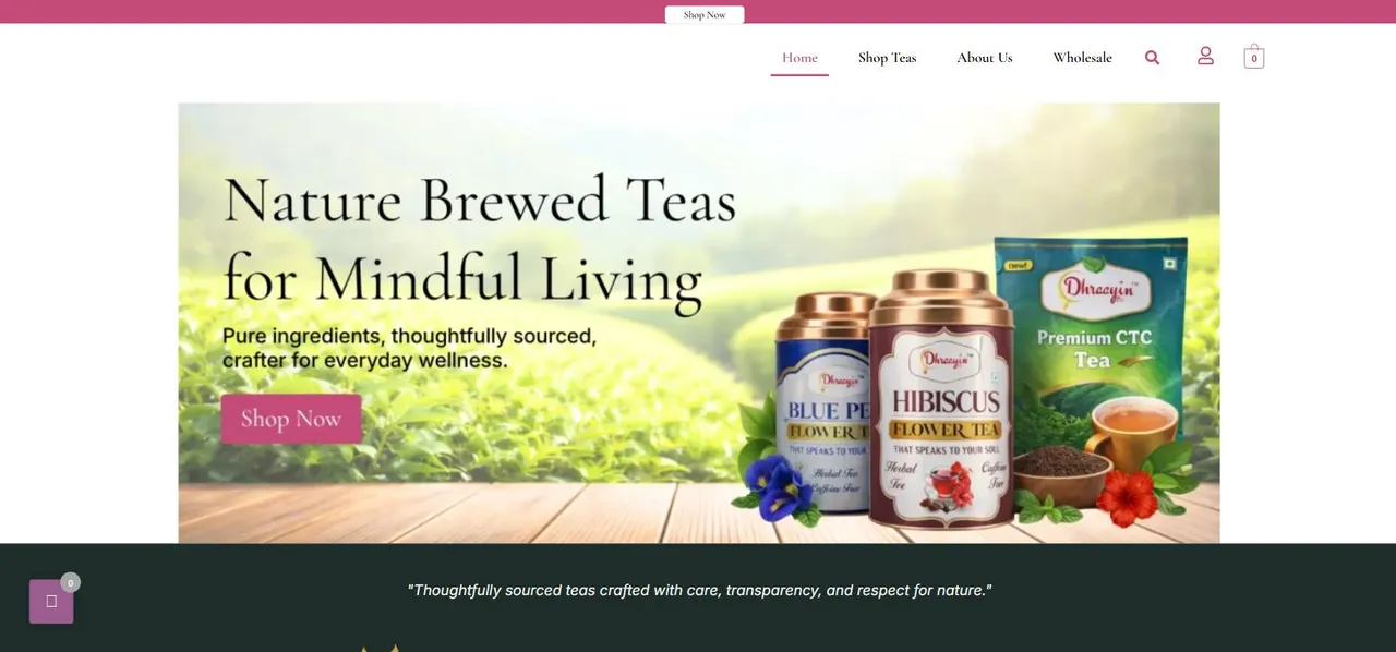 Dhraayin website